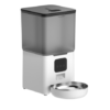 57ed44504093aa199bf8f4f36e60 Automatic cat feeder with digital controls and stainless steel bowl