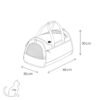abmessungen-checkin Premium Cat Carrier Bag – Airline-Approved Cat Carrier