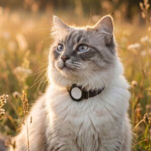 AirTag Cat Collar – Silicone Safety Tracker Collar