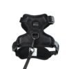 katzen-brustgeschirr-schwarz Escape-Proof Cat Harness & Leash Set with AirTag Pocket