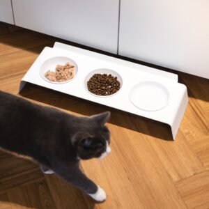 Elevated Cat Feeding Station – Bowl Set (Ergonomic Design)