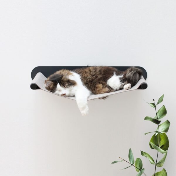 katzen-haengematte SWING | Wall-Mounted Cat Hammock – Cozy Floating Bed (Heavy Duty - Up to 15kg)
