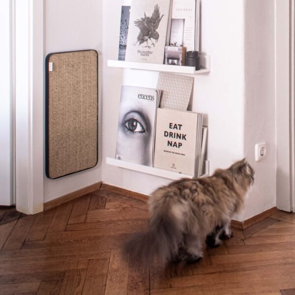 SCRATCHPAD | Designer Wall-Mounted Cat Scratcher (Replaceable Sisal)