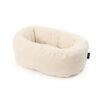 Luxury Cat Bed – Soft Cord Cozy Nest (Oval Design)