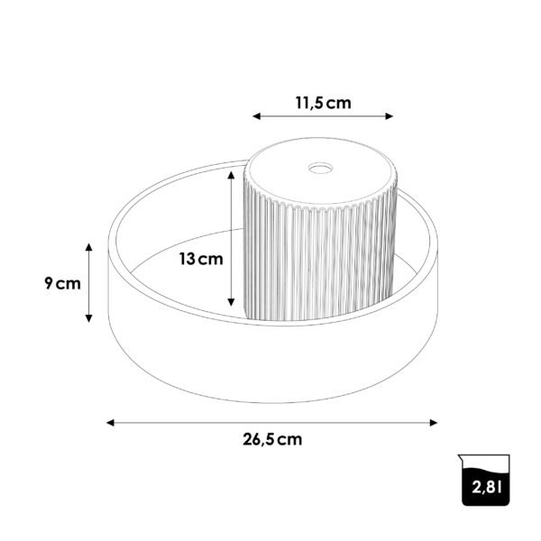 Premium Ceramic Cat Water Fountain – Fresh Flow Drinking System
