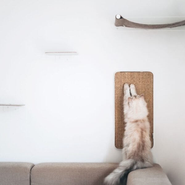 SCRATCHPAD | Designer Wall-Mounted Cat Scratcher (Replaceable Sisal)
