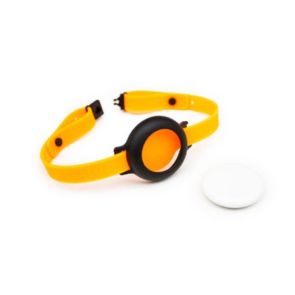 nemo-airtag-katzenhalsbwand-neonorange AirTag Cat Collar – Silicone Safety Tracker Collar