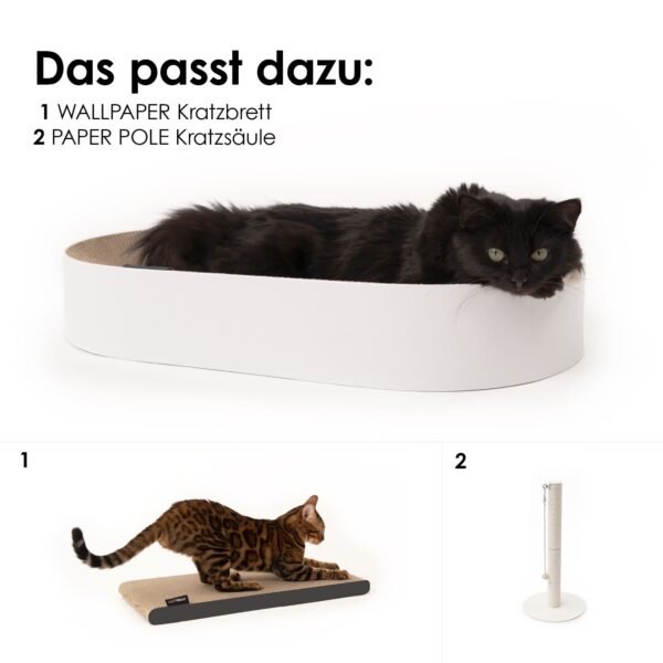SCRATCHBED | Premium Oval Cat Scratcher & Lounger